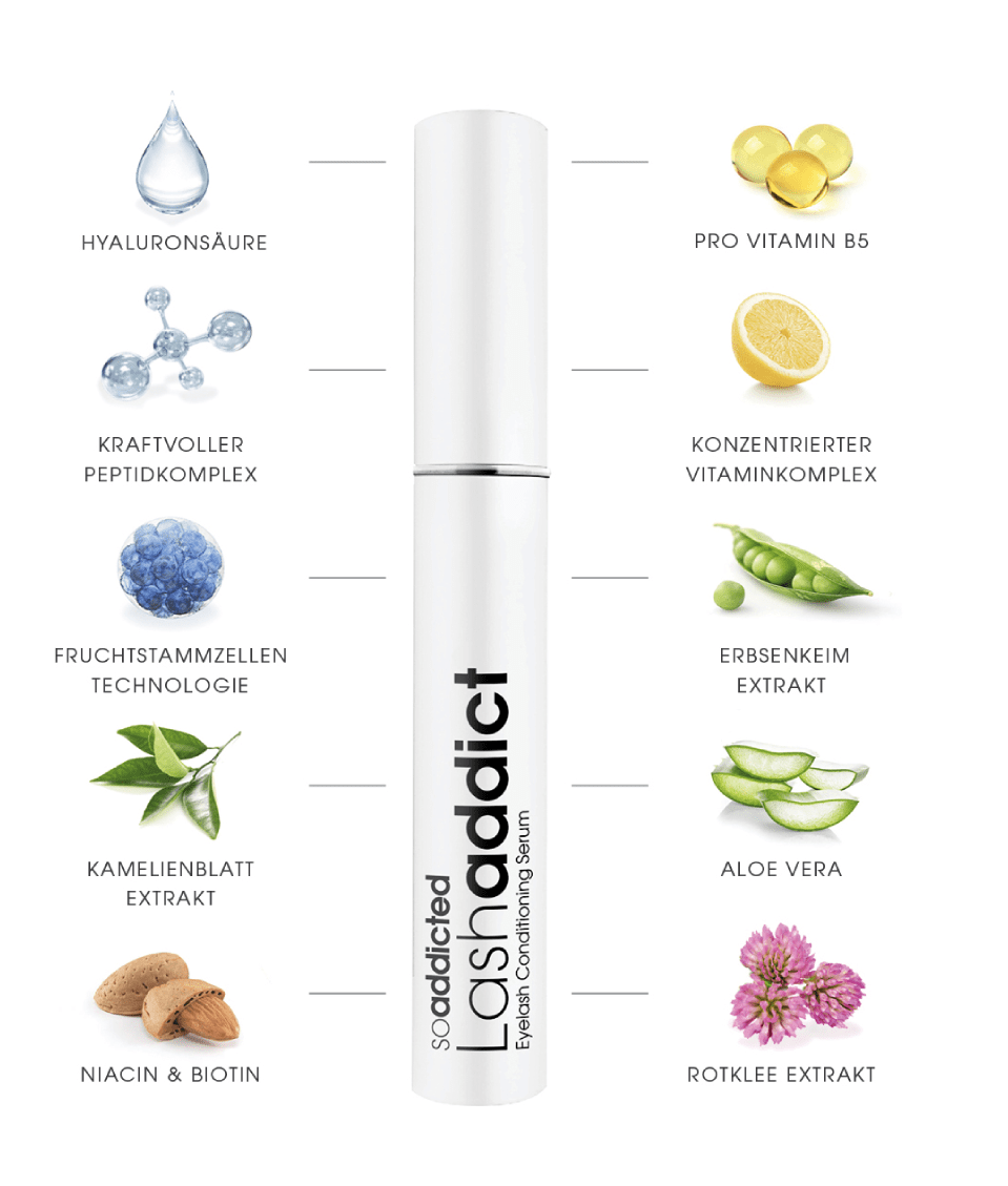 soaddicted Lashaddict - Wimpern Wachstumsserum 5ml – Bild 4